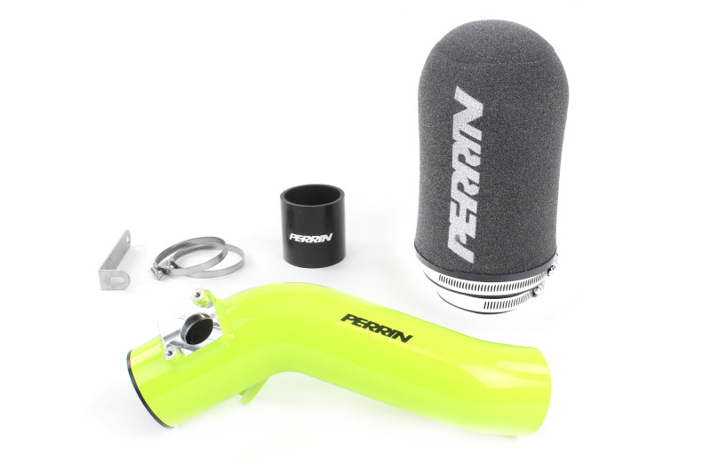 Subaru WRX STI Performance Air Intake - Perrin Performance - PA Cold Air Intake - Neon Yellow - `18-`21